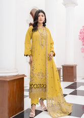 Aalaya Embroidered Lawn 3 Piece Unstitched Suit ALY25EEV3 D-05